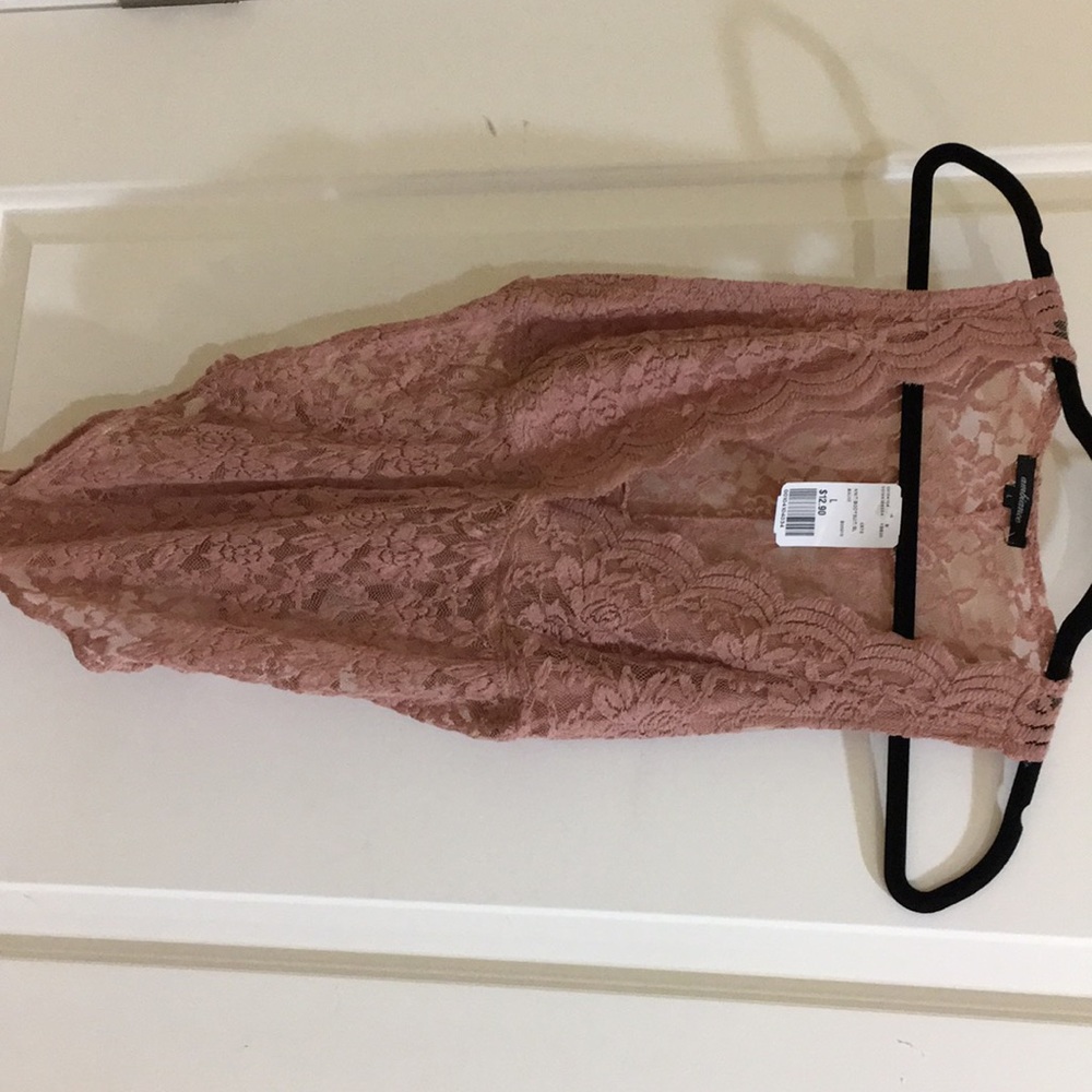F21 Mauve body suit